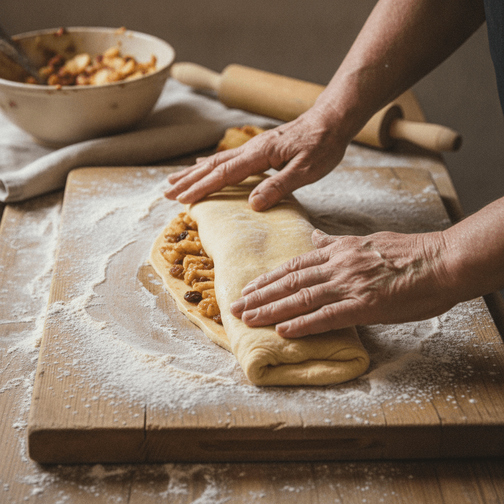 Strudel zubereiten